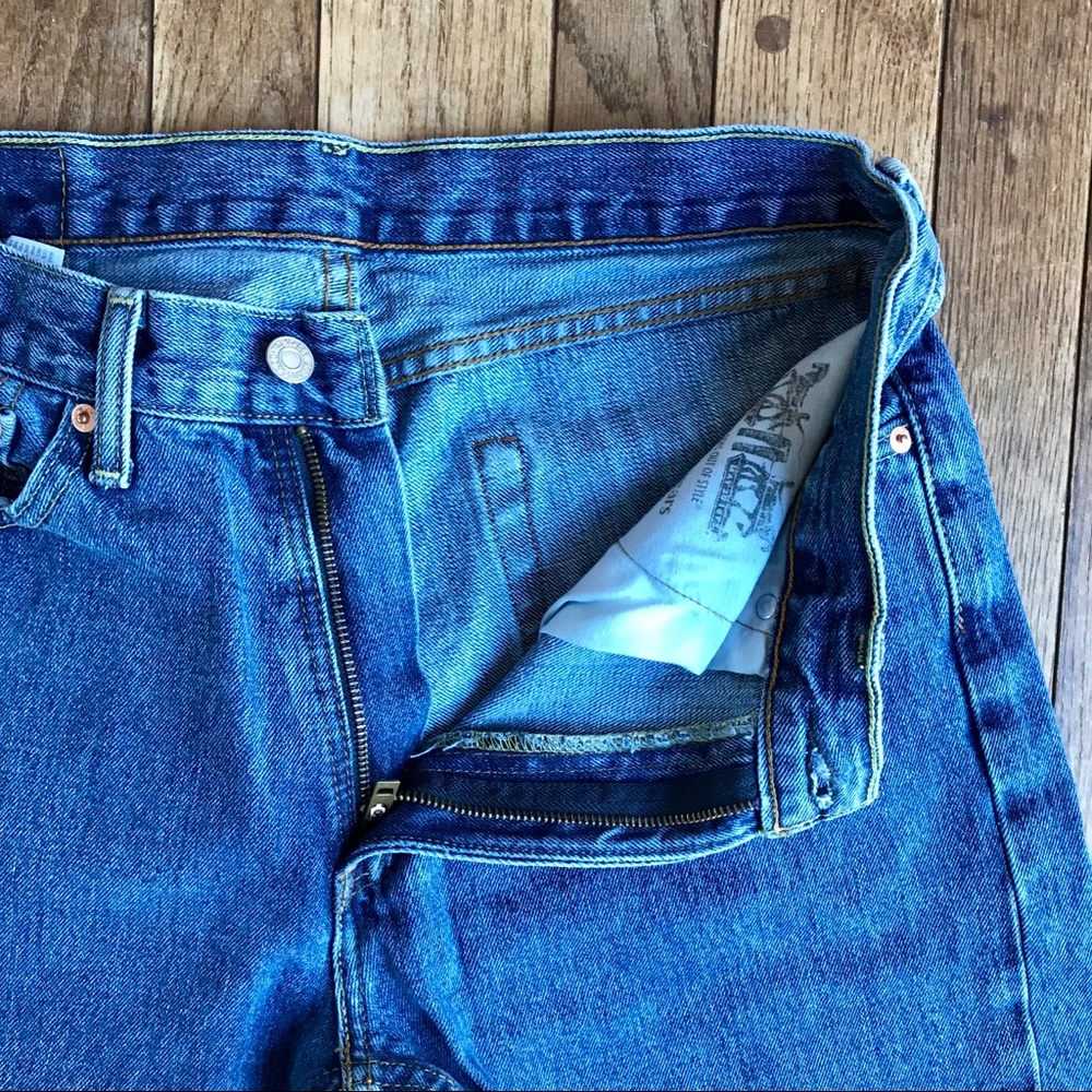 Levi’s 505 Men’s Straight Leg Jeans 33x30    *Aa11 - Picture 4 of 8